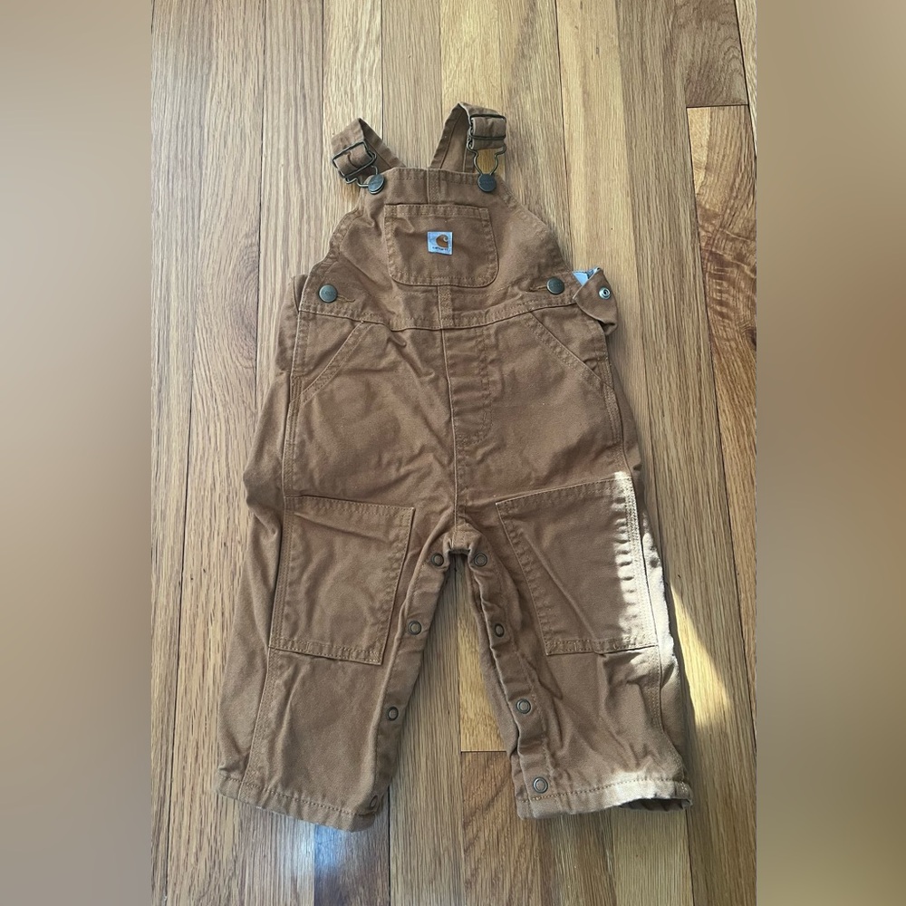 Carhartt Kids Tan Overalls
